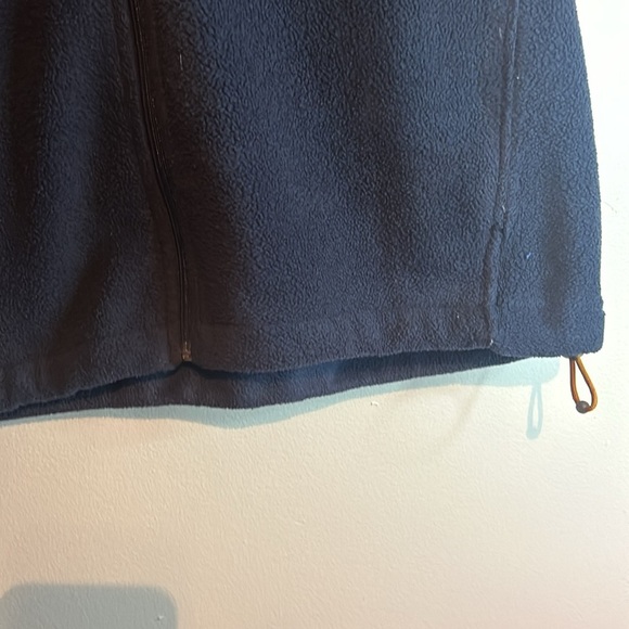 Woolrich Navy Blue Fleece Vest - Picture 7 of 17